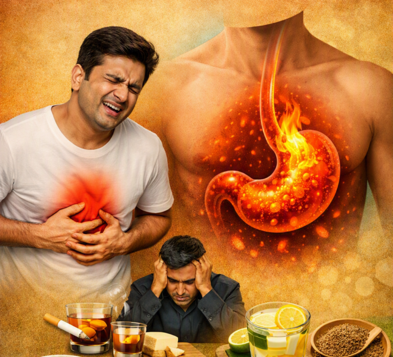 Gas aur Acidity Kyon Hoti Hai? Causes, Symptoms, Home Remedies and Prevention Tips